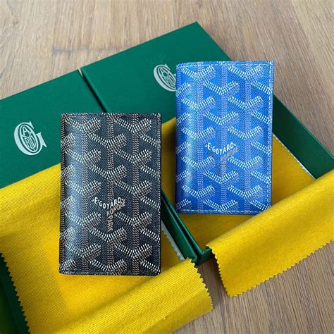 goyard st pierre colors|goyard card wallet.